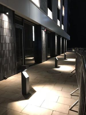 Des lampes LED à haut rendement, des lampes de cheminée en aluminium extérieur.