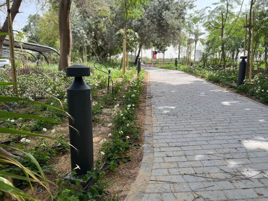 Lumières extérieures en aluminium à moulage sous pression pour jardin de cour