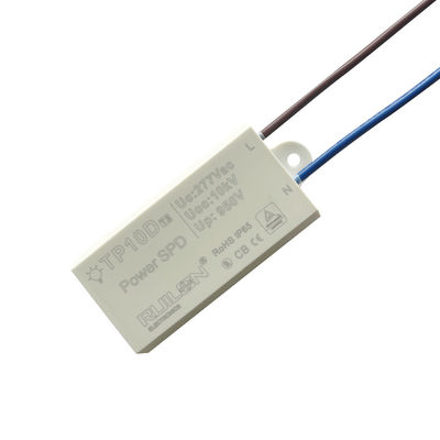 Dispositif de protection contre les surtensions LED 35 mm Din Rail AC 40KA 60KA résistant à l'eau