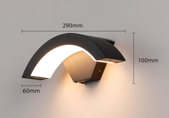 Lampes murales extérieures imperméables à l'eau Sconce moderne pour l'éclairage de maison de villa