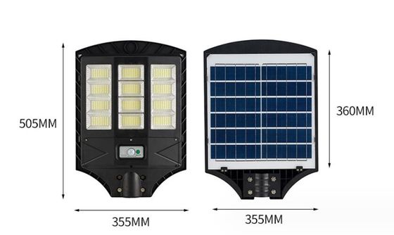 Éclairage de rue extérieur de 100W, LED Sensor solaire de mouvement