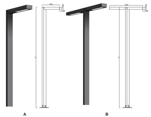 IP65 résistant à la rouille Lumière de jardin LED extérieure, 3030 Lumières de paysage basse tension