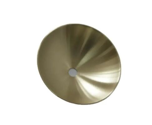 Lumières à LED à cône métallique accessoires, micro-usinage pièces de filature métallique galvanisation